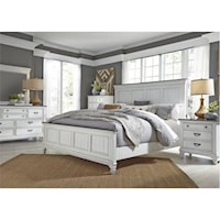 Cottage 5-Piece King Bedroom Group with Bead Molding