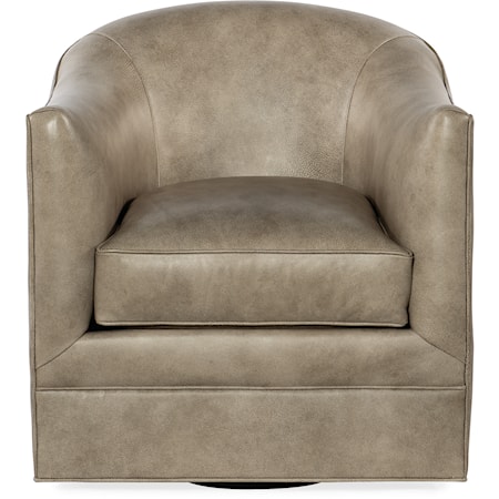 Swivel Barrel Chair 