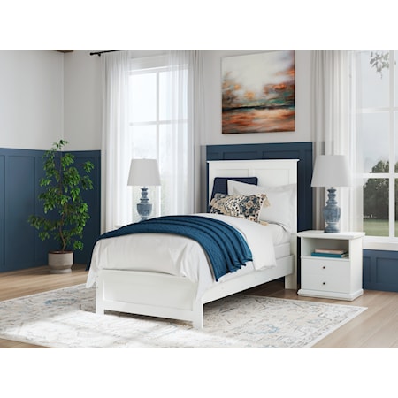 Twin Panel Bed