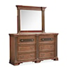 Magnussen Home Lariat Bedroom Landscape Mirror