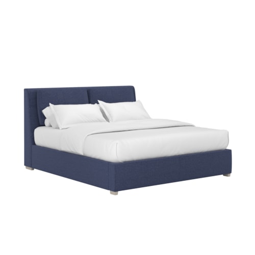 Grant King Pillow Uph Bed - Eclipse