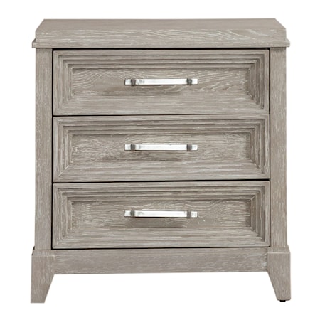 3-Drawer Nightstand