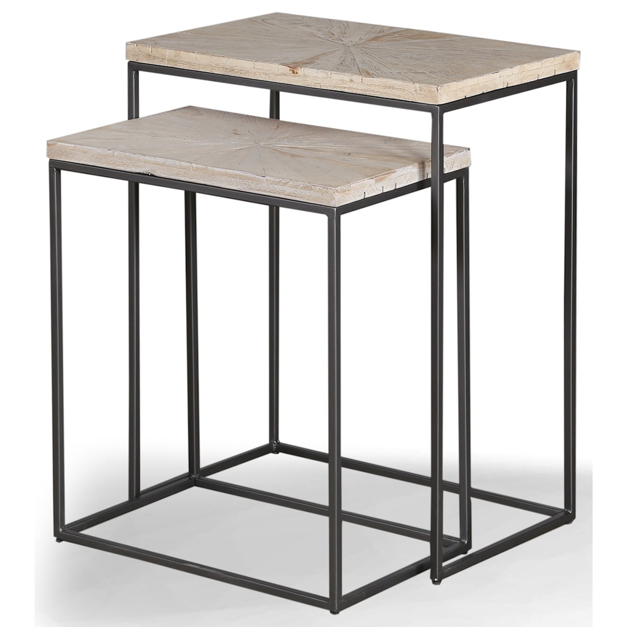 Parker House Crossings Monaco Chairside Nesting Table