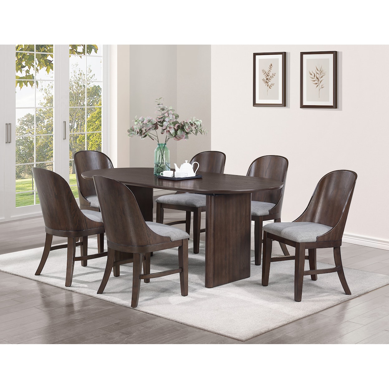 Crown Mark CULLEN 5-Piece Dining Set