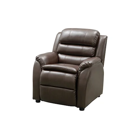 Transitional Children's Recliner-Push Thru the Arm