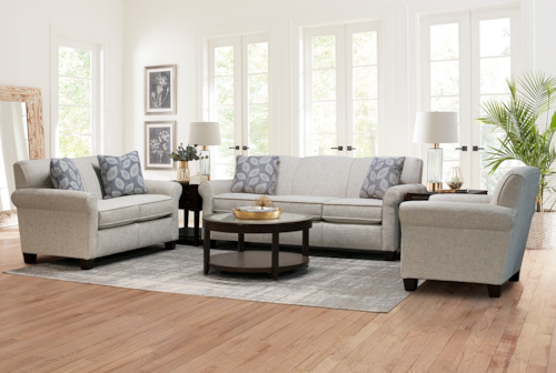 Transitional 3-Piece Living Room Set