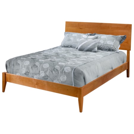 Queen Modern Platform Bed