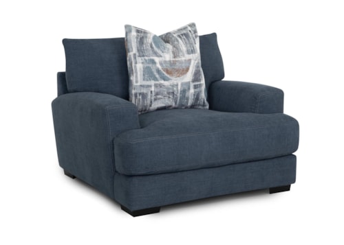 Transitional Chair and a Half