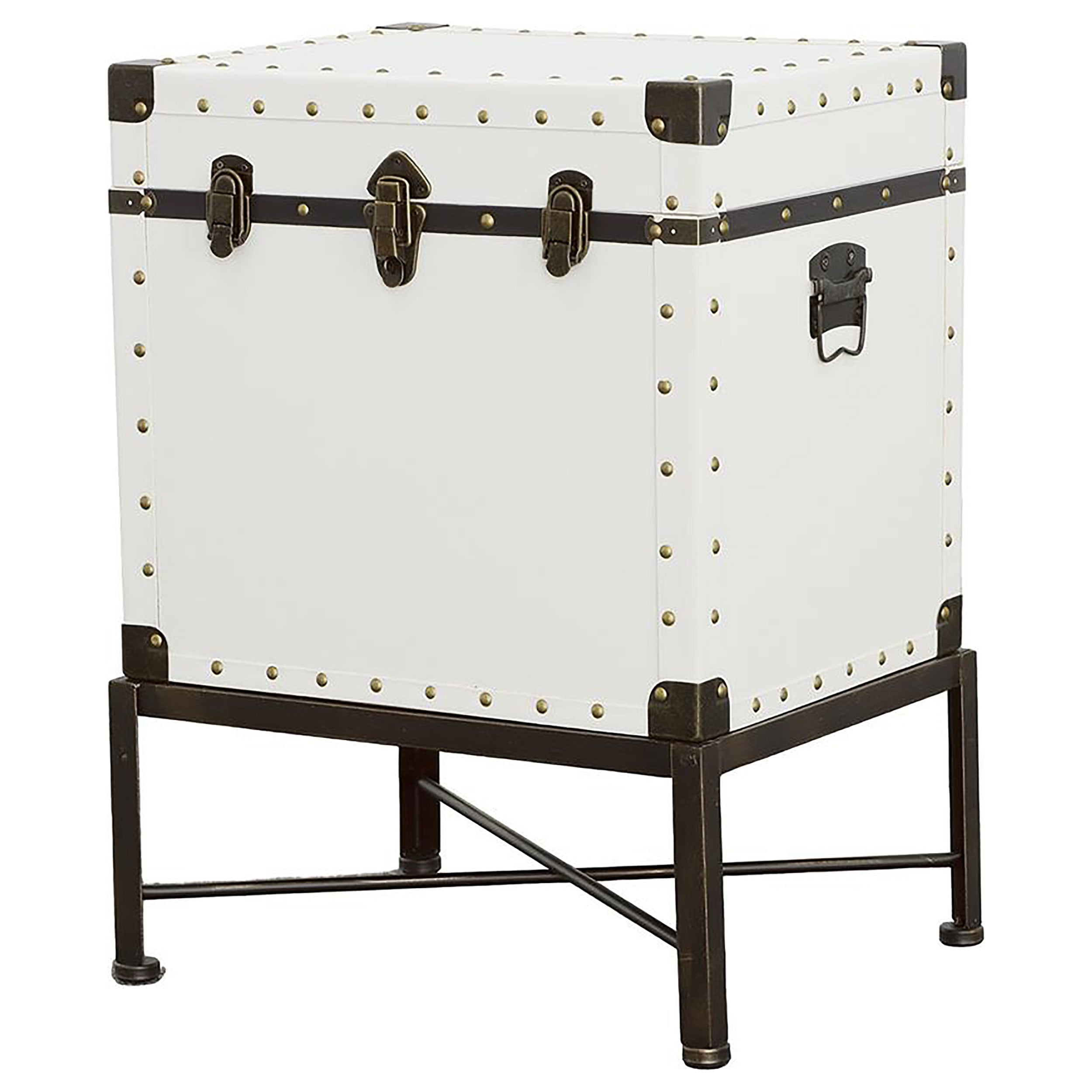 Nancy Side Table Storage Trunk