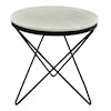 Moe's Home Collection Haley Haley Side Table Black Base