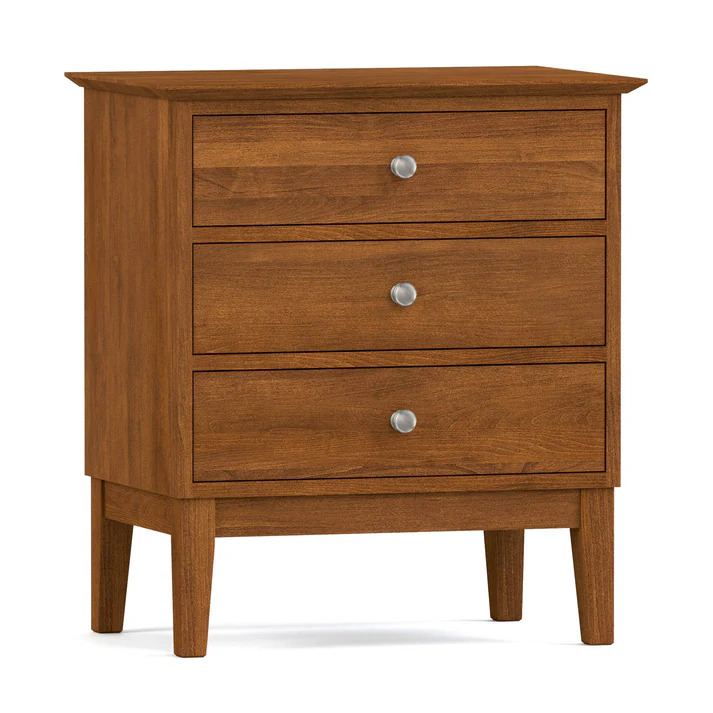 Stickley Origins Gable Road Three-Drawer Nightstand