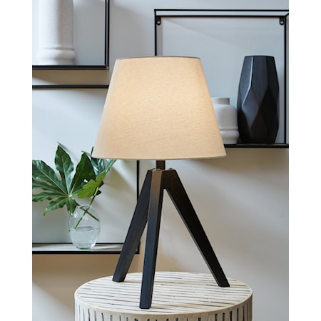 Wood Table Lamp (Set of 2)