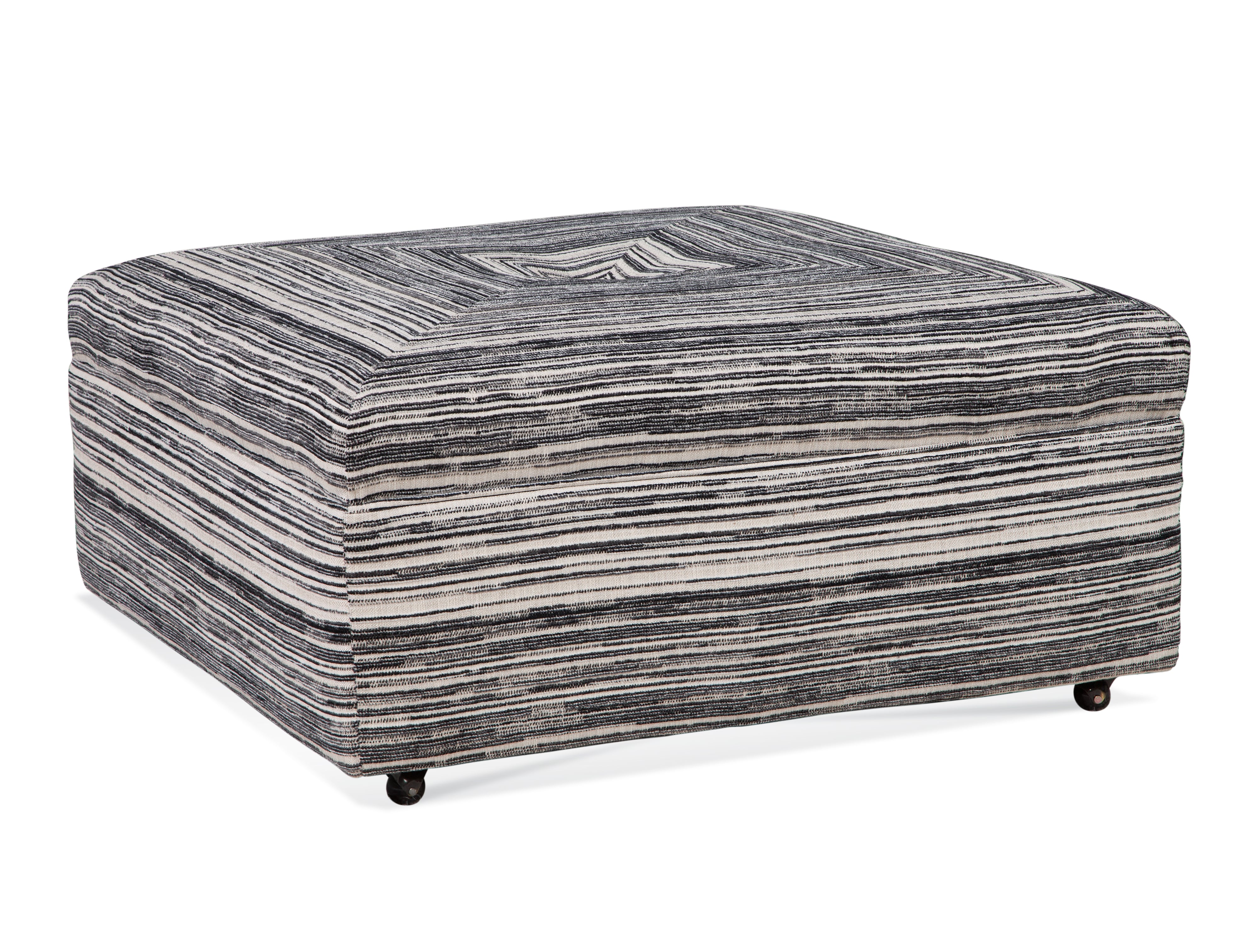 Fremont Cocktail Ottoman, Mitre Top