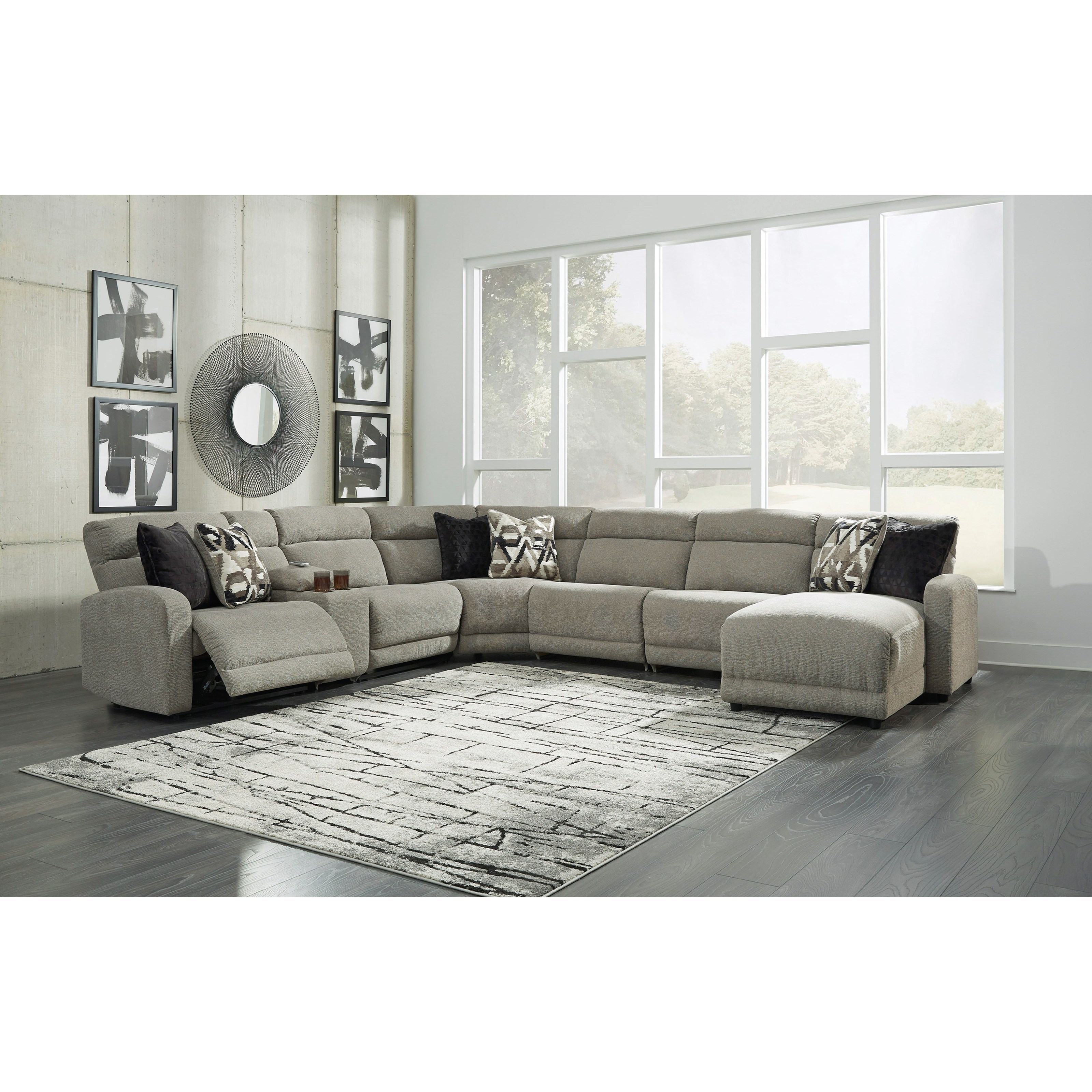 Power Reclining Sectional