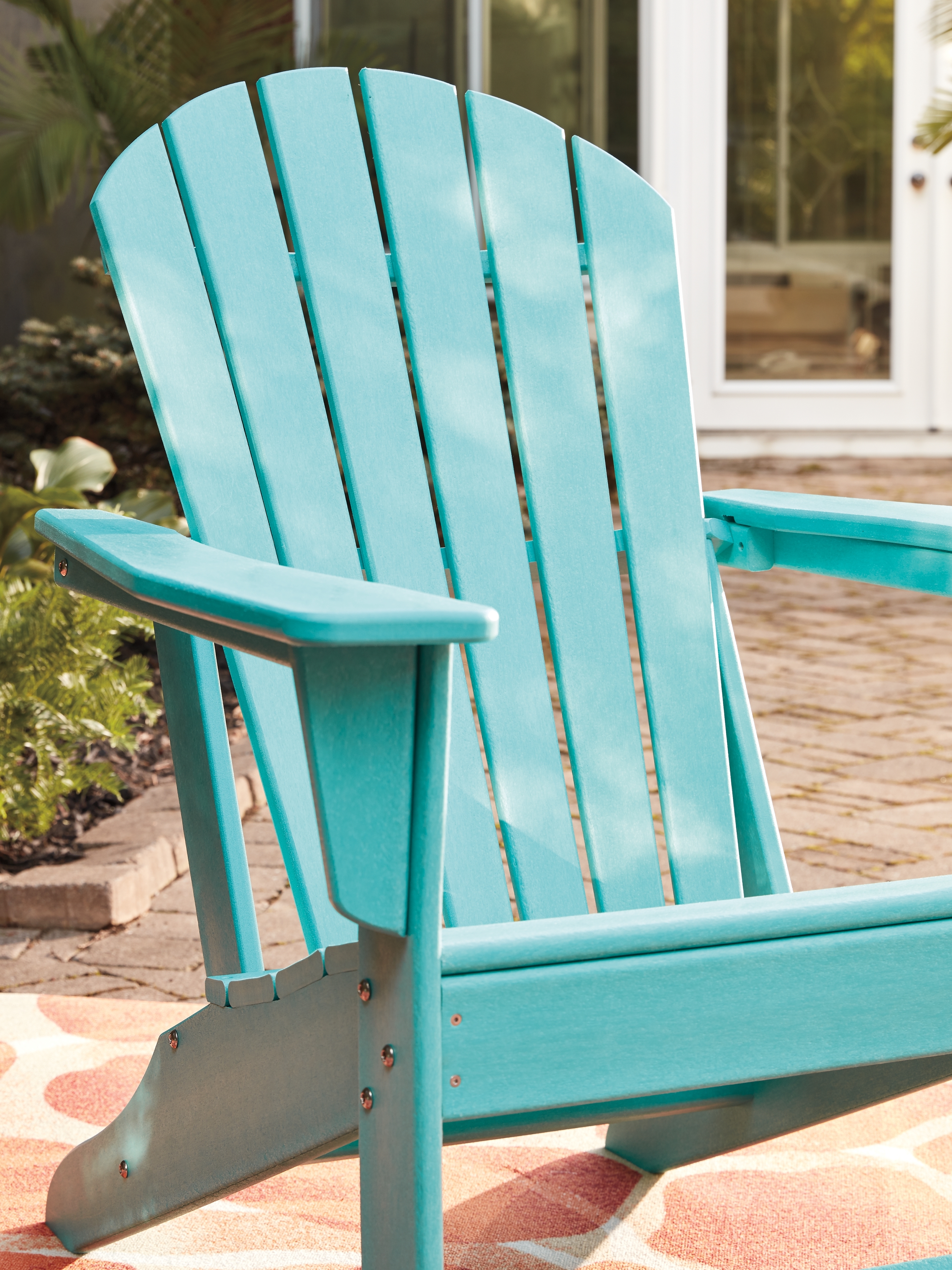 Signature Design by Ashley Sundown Treasure Adirondack Chair With End Table