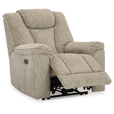 Power Recliner with Adjustable Headrest