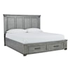 Signature Design by Ashley Furniture Russelyn King Storage Bed
