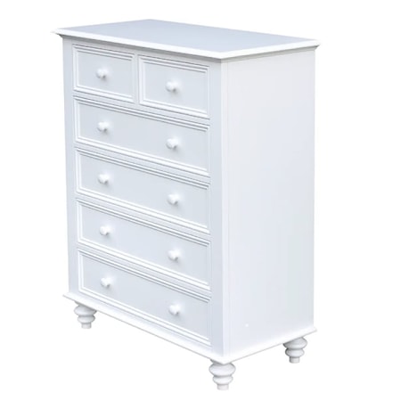 6-Drawer Bedroom Chest