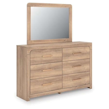Dresser And Mirror
