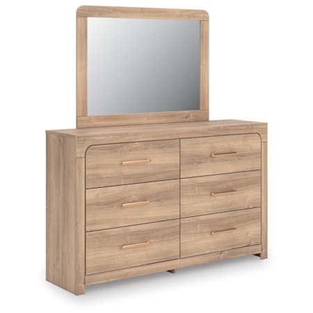 Dresser And Mirror