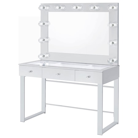 Umbridge 3-drawer Vanity Set w/ Lighting and