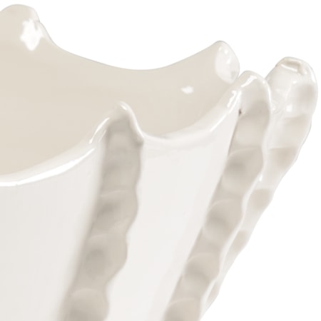 Bond Street Planter - White