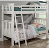 NE Kids Highlands Twin Over Twin Harper Bunk Bed