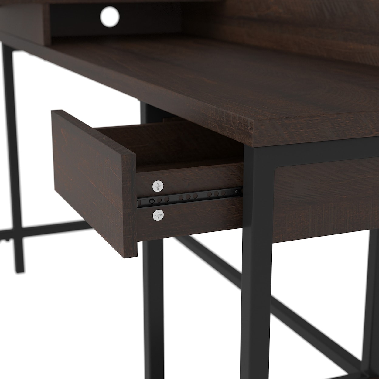 Signature Design by Ashley Furniture Camiburg L-Desk with Storage