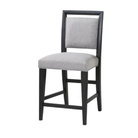 Upholstered Counter-Height Bar Stool