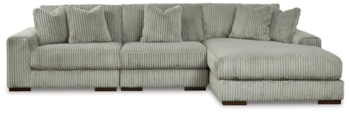 3-Piece Sectional With Chaise