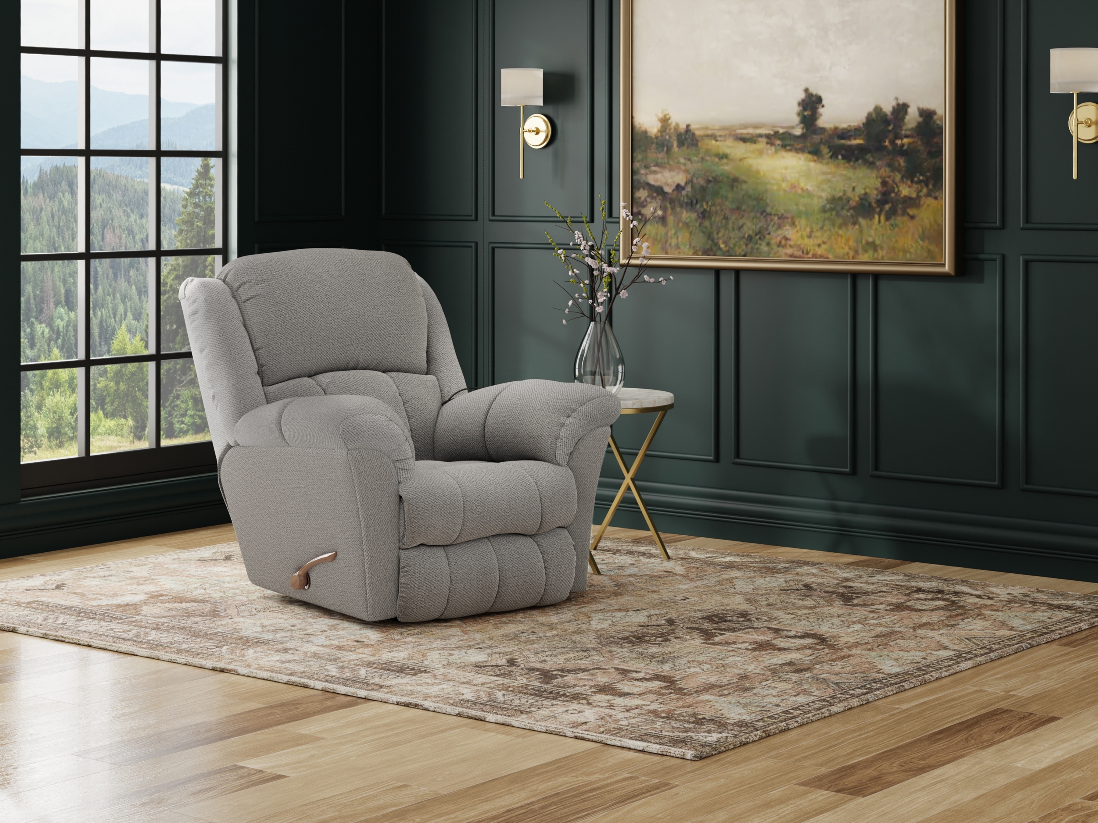 Catnapper Blarney Rocker Recliner with Heat & Massage