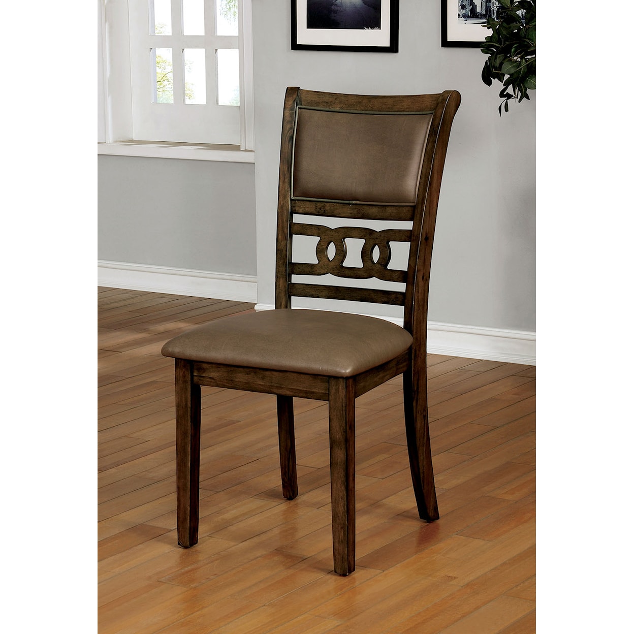 Furniture of America - FOA Holly Set of 2 Side Chairs