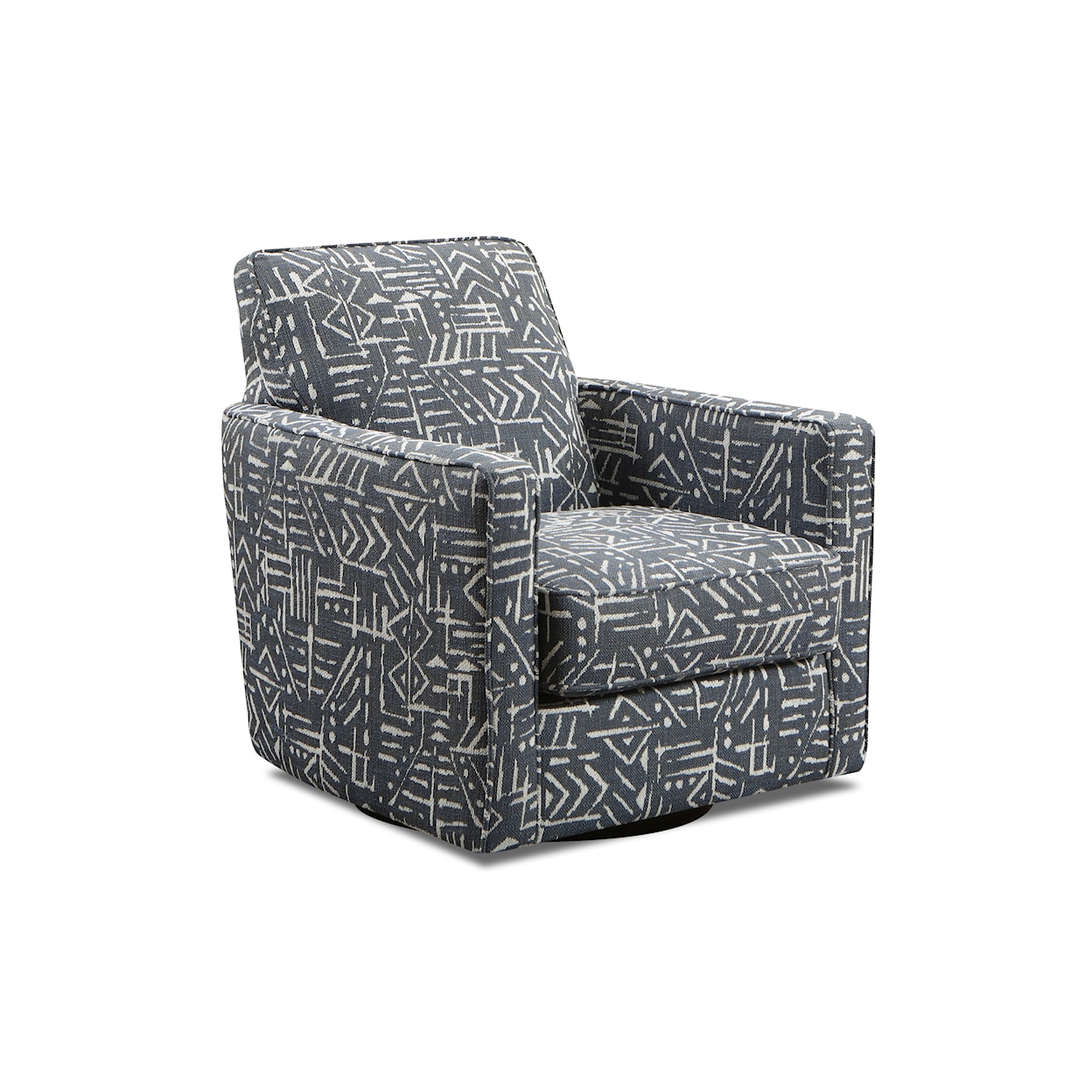 Fusion Furniture 5008 MIDNA OATMEAL Swivel Glider Chair