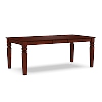 Farmhouse Dining Table with Butterfly Leaf