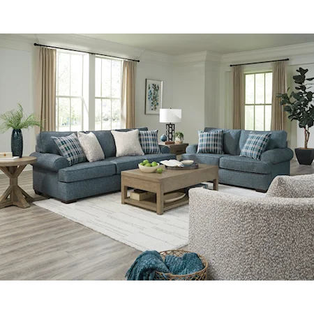 Becker 2-Piece Transitional Living Room Set