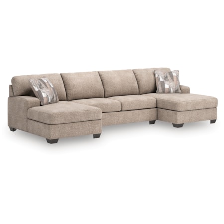 Sectional With Double Chaise