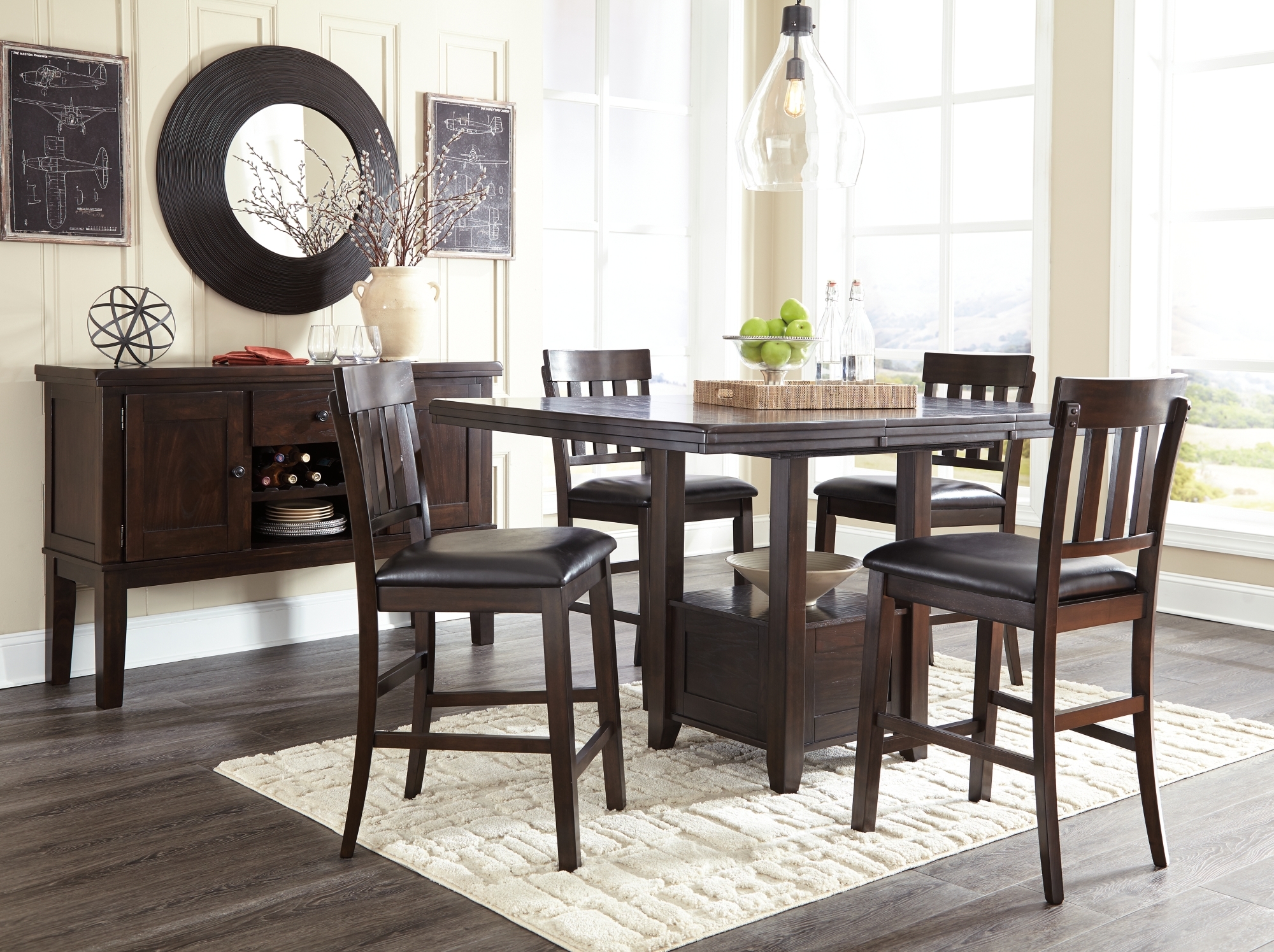 Signature Design by Ashley Haddigan Dining Room Server