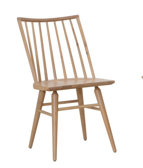 Casual Farmhouse Spindle Dining Chair