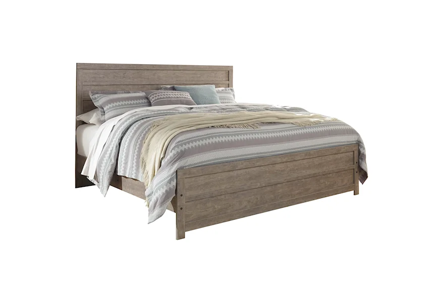 Culverbach King Panel Bed by Signature Design by Ashley at Furniture and ApplianceMart