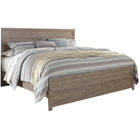 King Panel Bed