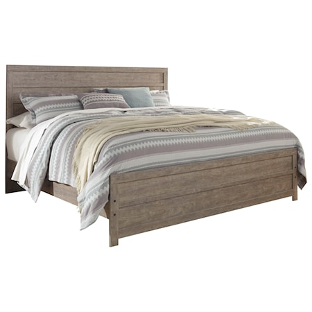 King Panel Bed