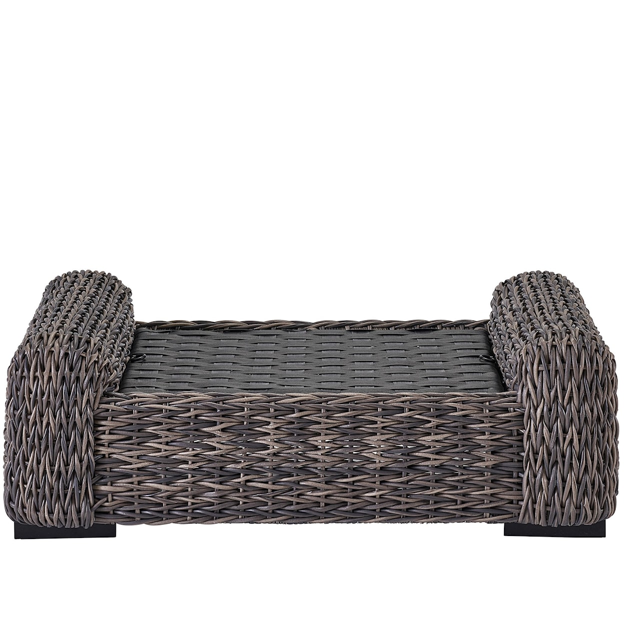 Universal Coastal Living Outdoor Outdoor Living Wicker Ottoman