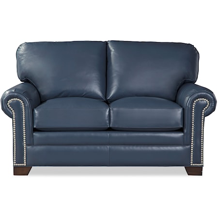 Loveseat with Nailheads