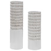 Uttermost Accessories - Vases and Urns Angelou White Vases, Set/2