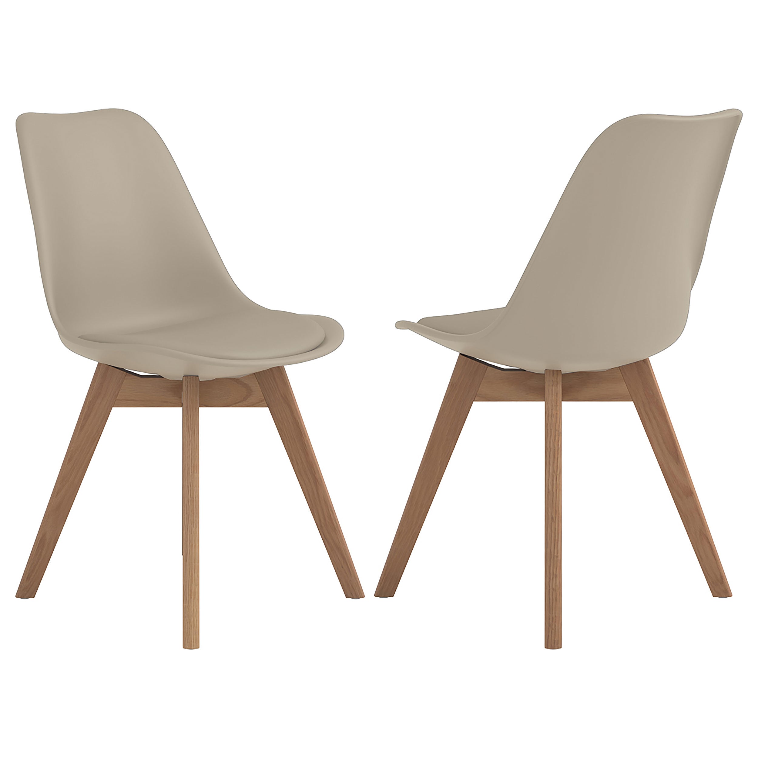 Caballo Polypropylene Dining Side Chair Tan