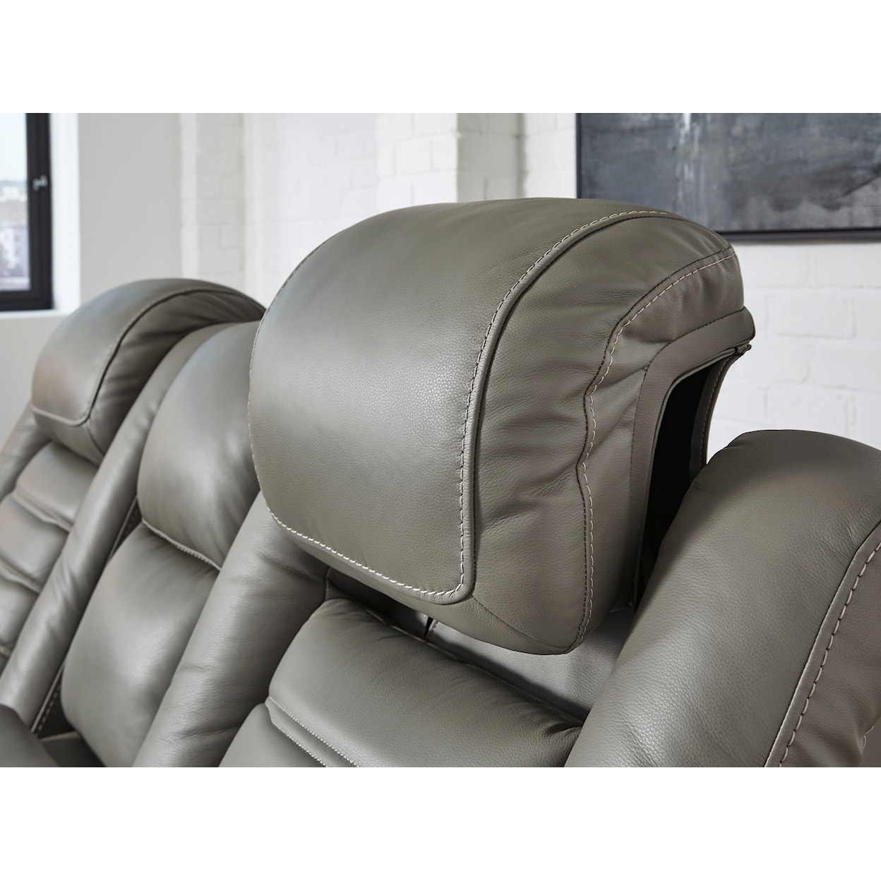 Signature Design by Ashley Backtrack Power Reclining Loveseat