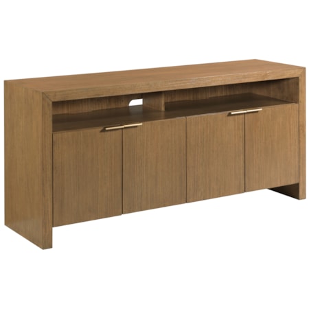 4-Door Entertainment Console