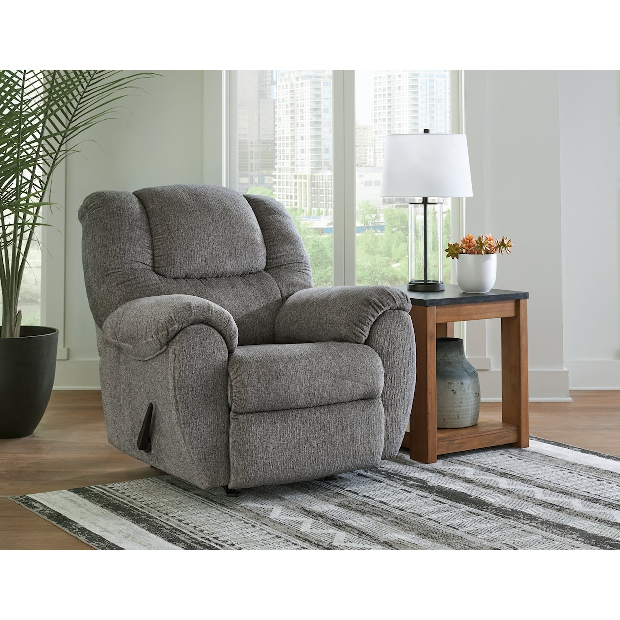 Signature Design by Ashley Furniture Bindura Rocker Recliner