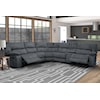 PH Chapman - Polo 6 Modular Piece Manual Reclining Sectional