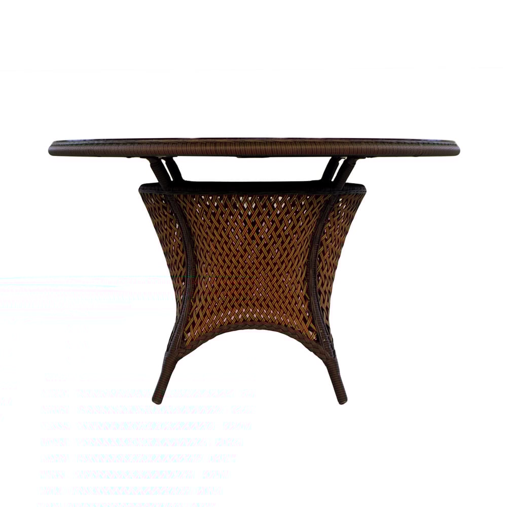 Lloyd Flanders Grand Traverse 48" Rnd Umbrella Dining Table